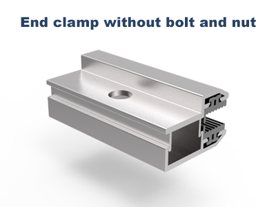 Double Glass modules clamp