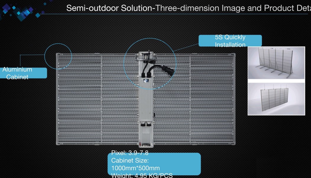 Transparent p7.8 p15.625 p25 p31.25 p50 outdoor mesh led screen /transparent led