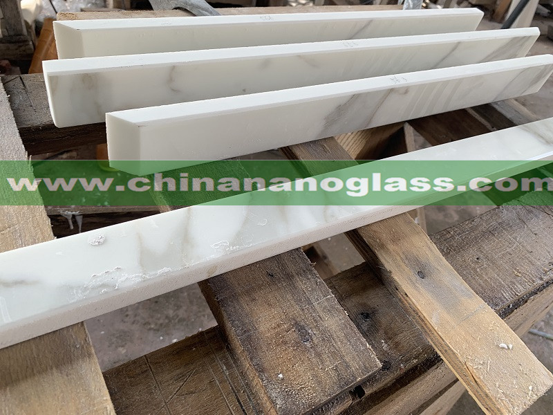 Calacatta Nano Glass for Kitchen Countertops Backsplash Calacatta Nano Glass for Kitchen Countertops Backsplash