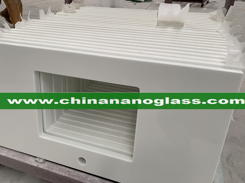 High quality China Nano glass countertop Crystallized Glass countertops from tianrun stoneglass