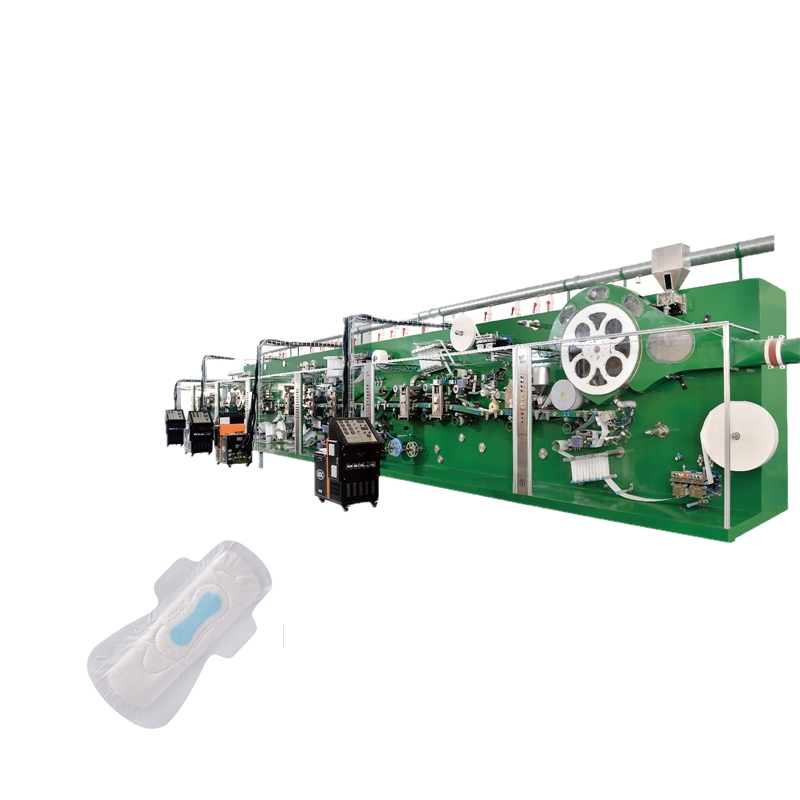 Semi servo sanitary napkin machine Semi servo sanitary napkin machine