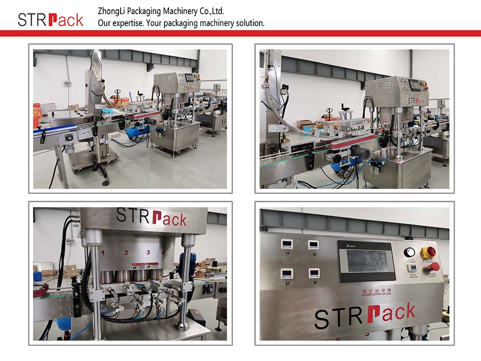 Automatic Twist-off Vacuum Capping Machine Automatic Twist-off Vacuum Capping Machine