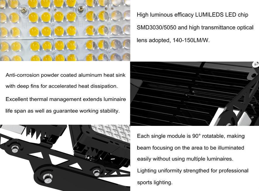 Outdoor High Power Module Sports Flood Lighting