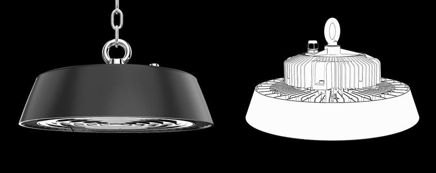 Slim UFO High-bay Lighting Energy Saving Solution