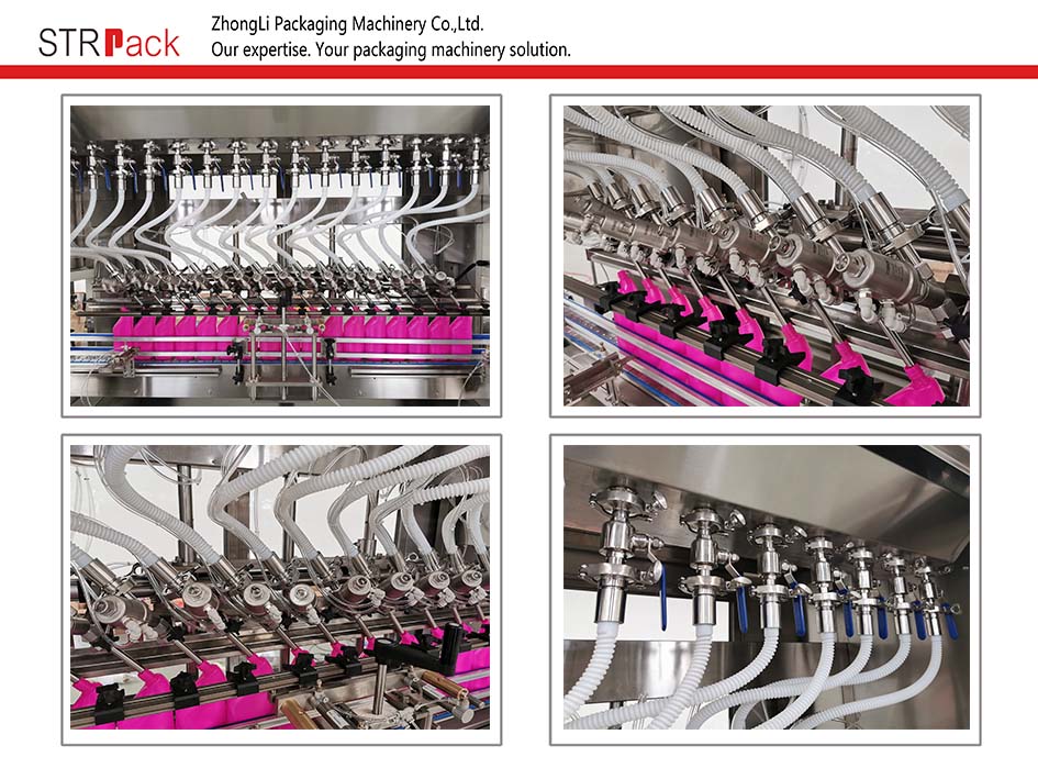 Gravity Type Angled-Neck Bottle Liquid Filling Machine Gravity Type Angled-Neck Bottle Liquid Filling Machine