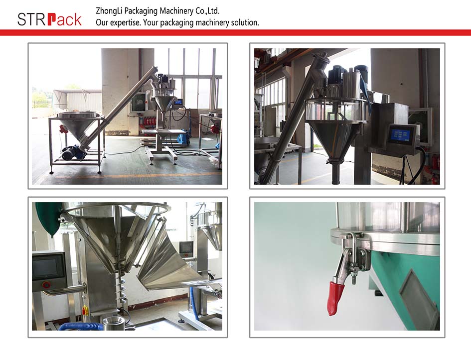 Semiautomatic Auger Powder Filling Machine