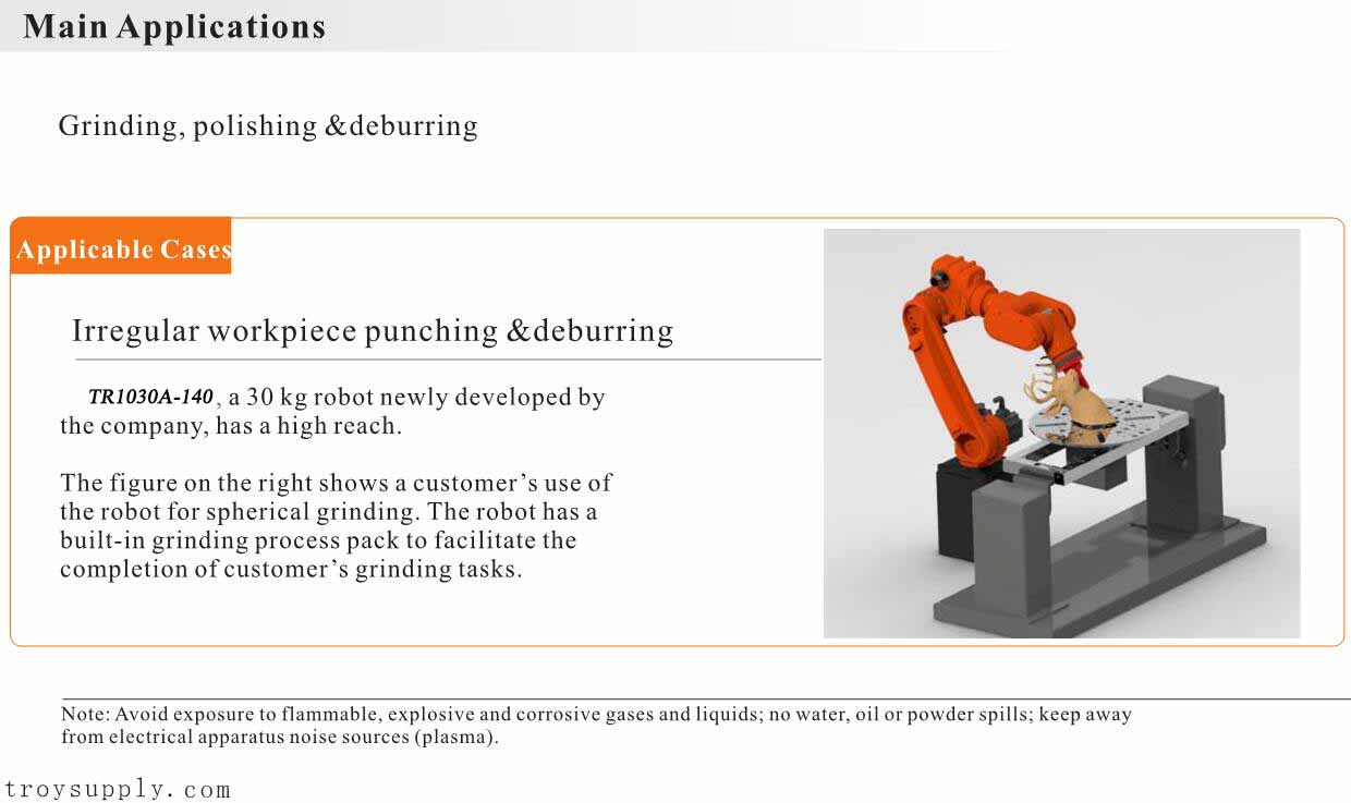 30kg Load 6 Axis Industrial Robot