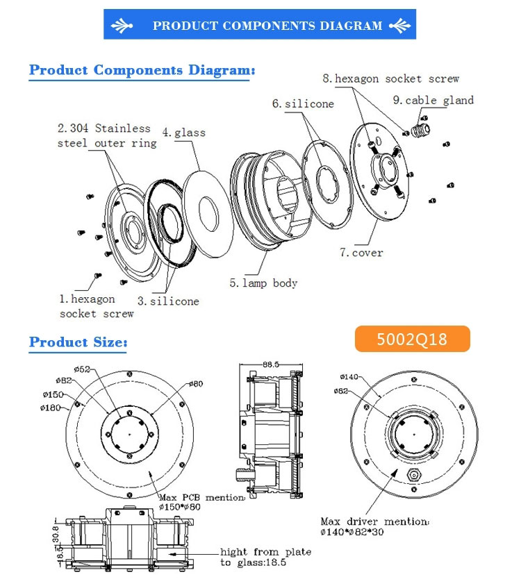 Underwater Light Housing