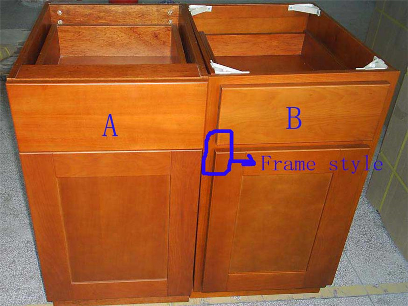 Classical Solid Wood Bathroom Cabinet
