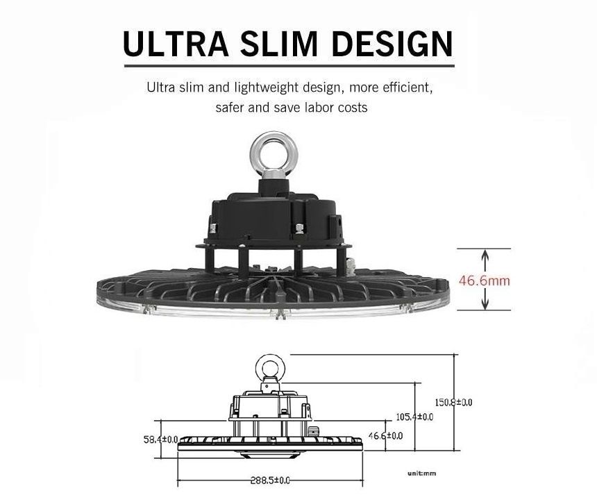 CE Approved Ultra Thin UFO LED Graphene Lighting