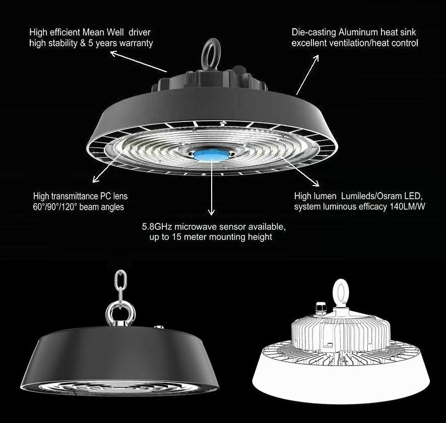 Airport Lighting UFO High Bay LED Light