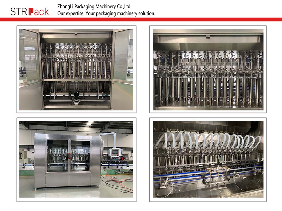 Automatic Linear Servo Driven Piston Filling Machine