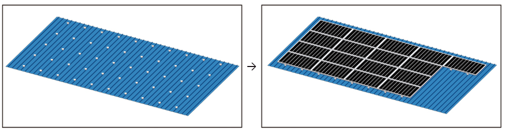 solar panel roof mounting brackets