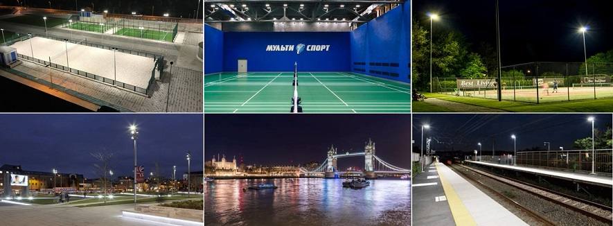 Flood Lights LED High Wattage Application 