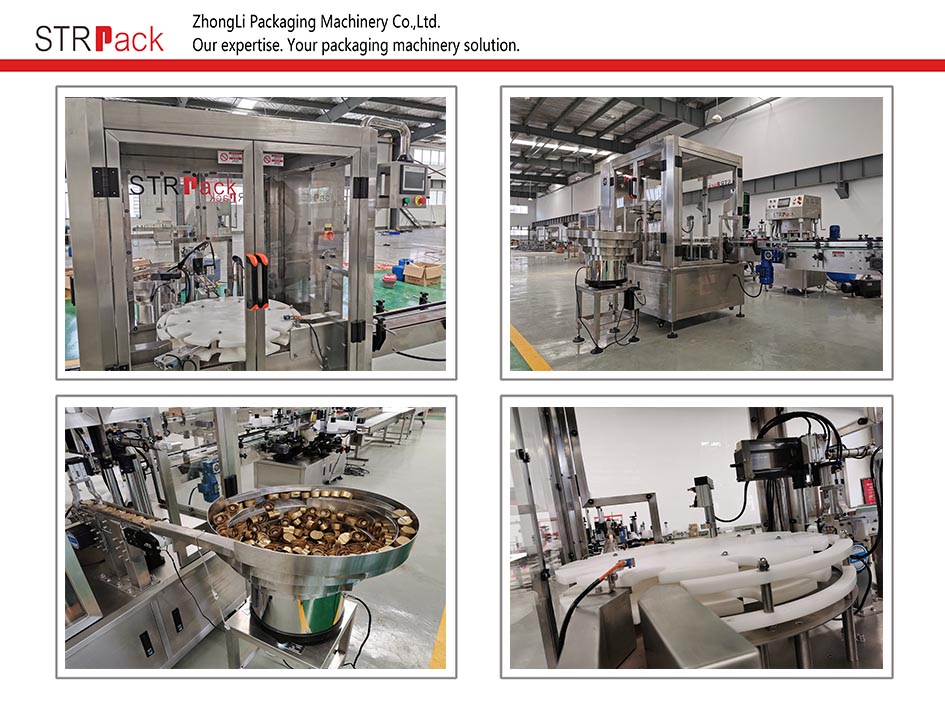 Star Wheel Type Capping Machine Star Wheel Type Capping Machine