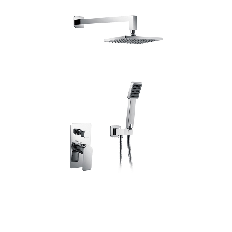 shower_mixer_chrome_faucet_Unterputz Duschsystem_Regendoucheset Inbouw Muur_NEUNAS13503