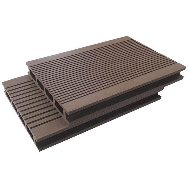 hollow composite outdoor decking