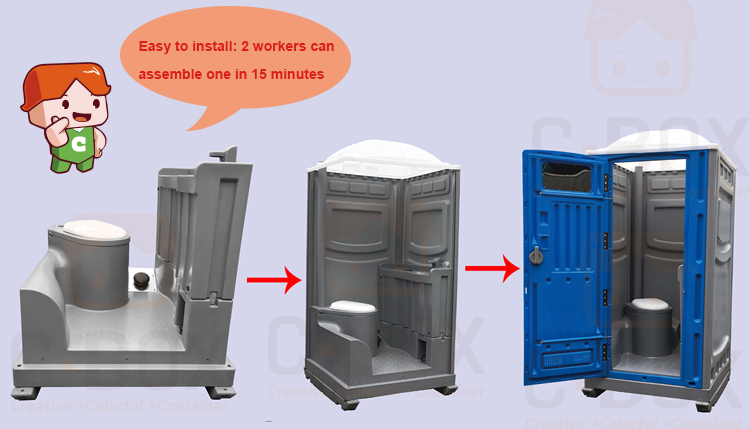 Mobile Portable Toilet