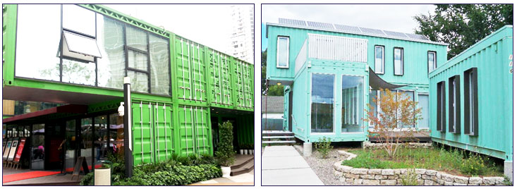 modified shipping container