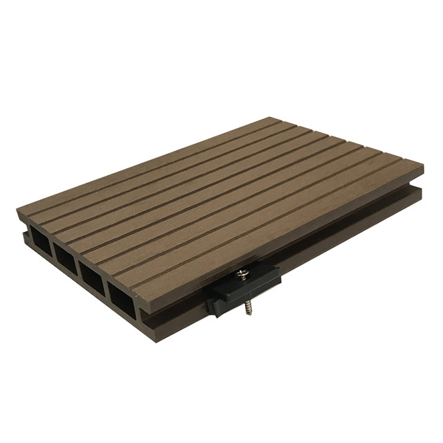 outdoor hollow wpc flooring