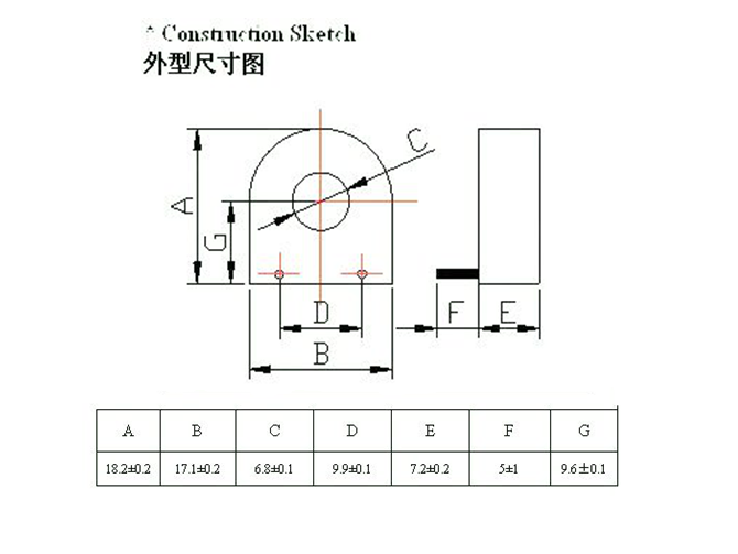 pcb mount current transformer