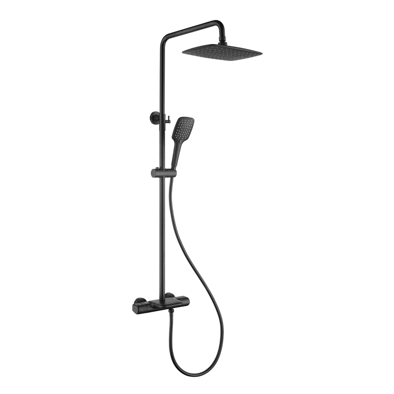 bathroom matt black thermostatic shower mixer taps set_Thermostatarmatur_matt_black_thermostatic_shower_ mixer_Thermostatarmatur_Thermostaatkraan_NEUNAS_91324B bathroom matt black thermostatic shower mixer taps set_Thermostatarmatur_matt_black_thermostatic_shower_ mixer_Thermostatarmatur_Thermostaatkraan_NEUNAS_91324B