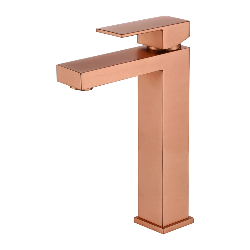 Rose gold barhtroom wash basin taps_rose_gold_brass-washbasin_taps_Waschtischarmatur_Wastafelkranen_NEUNAS_13322BRG