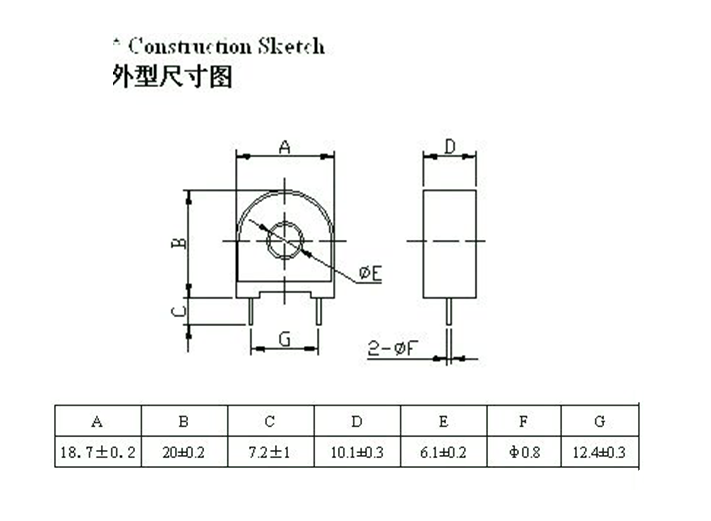 pcb current transformer