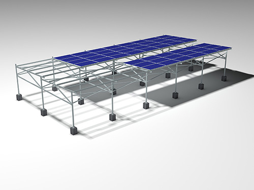 Agricultural Greenhouse Mounting System