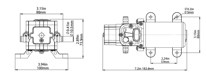 12V bilge pump