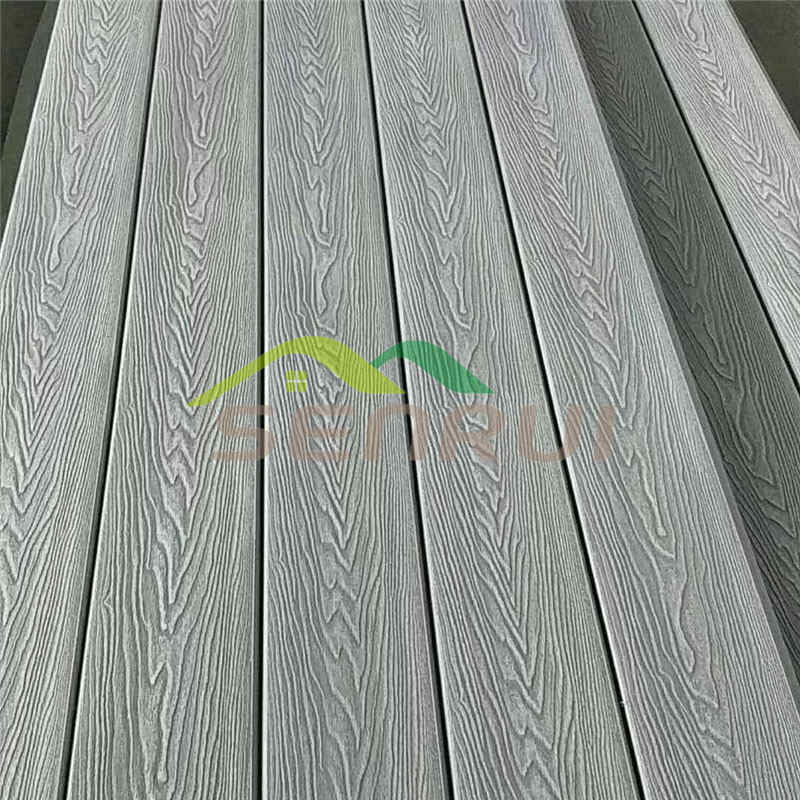 WPC decking flooring