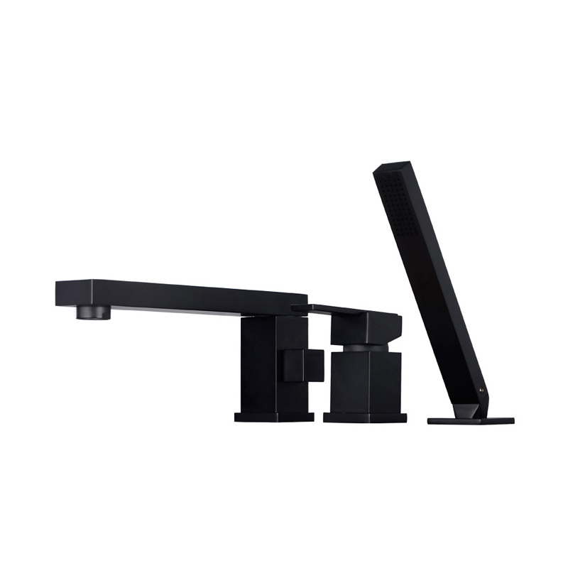 rim-mounted matt black bathtub taps_3_hole_1_handles_matt_black_surface_mounted_brass_bathroom_bathtub_taps_Badewannenarmaturen_Badkraan_NEUNAS_14223A-B rim-mounted matt black bathtub taps_3_hole_1_handles_matt_black_surface_mounted_brass_bathroom_bathtub_taps_Badewannenarmaturen_Badkraan_NEUNAS_14223A-B