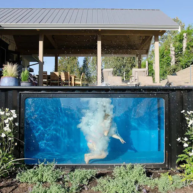 container swimming pool