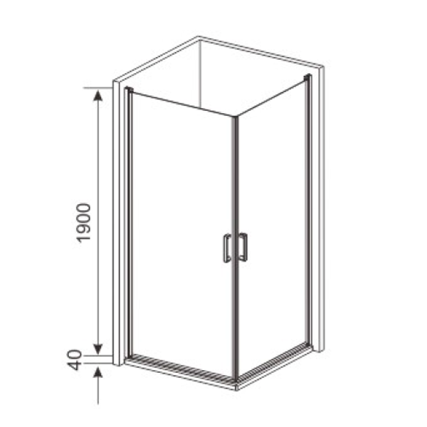 frameless pivot door shower enclosures_Duschkabinen_duschen_rundduschen_douchecabine_NEUNAS