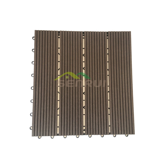 wpc interlocking decking tiles