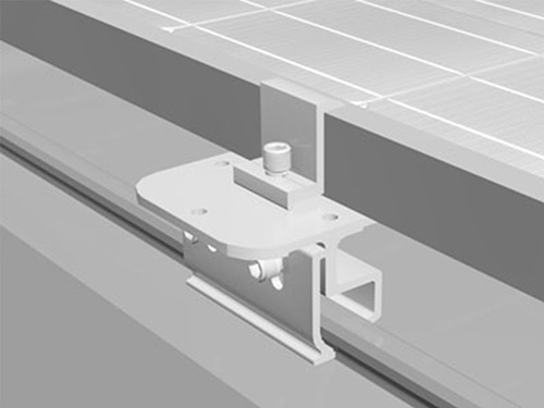 Standing seam metal roof clamps