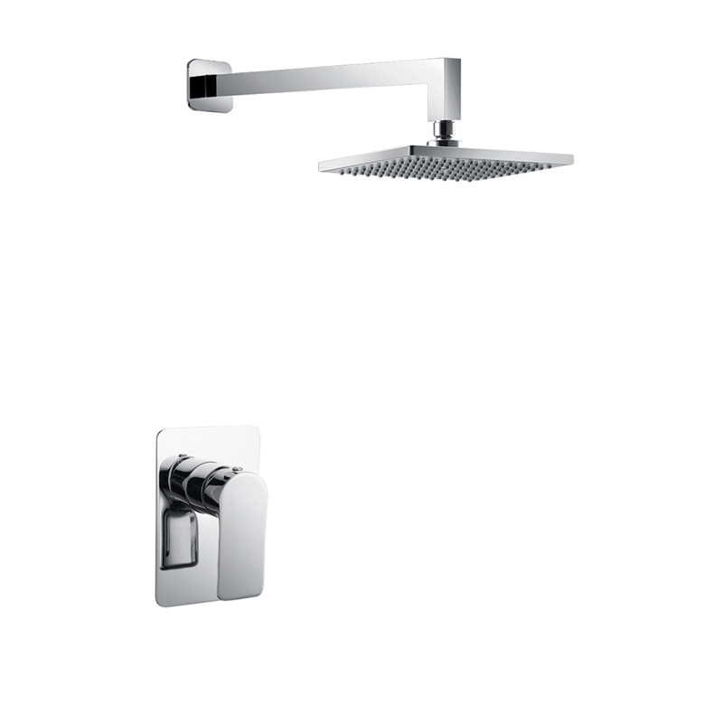 shower_mixer_chrome_faucet_Unterputz Duschsystem_Regendoucheset Inbouw Muur_NEUNAS 13503