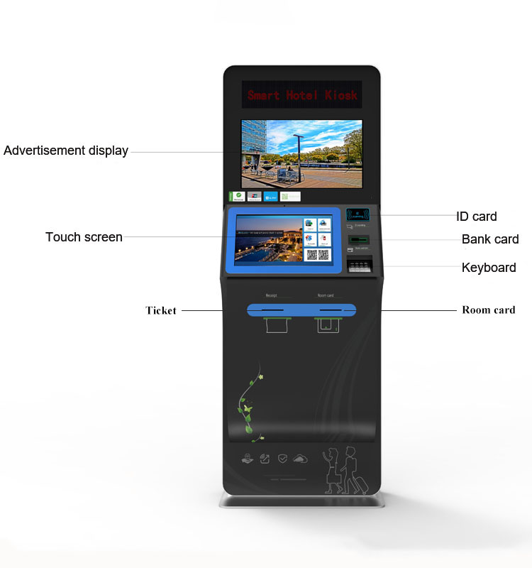 Self check in kiosk for hotel