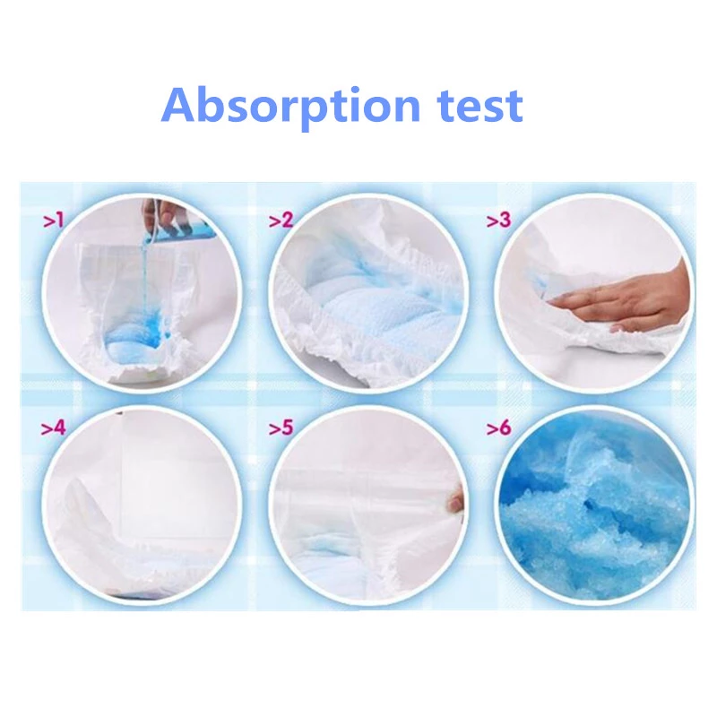 China economic printed fluff pulp baby diaper