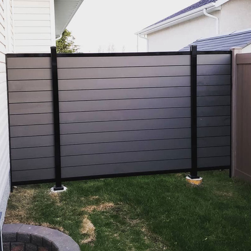 Outdoor using wpc fence panels