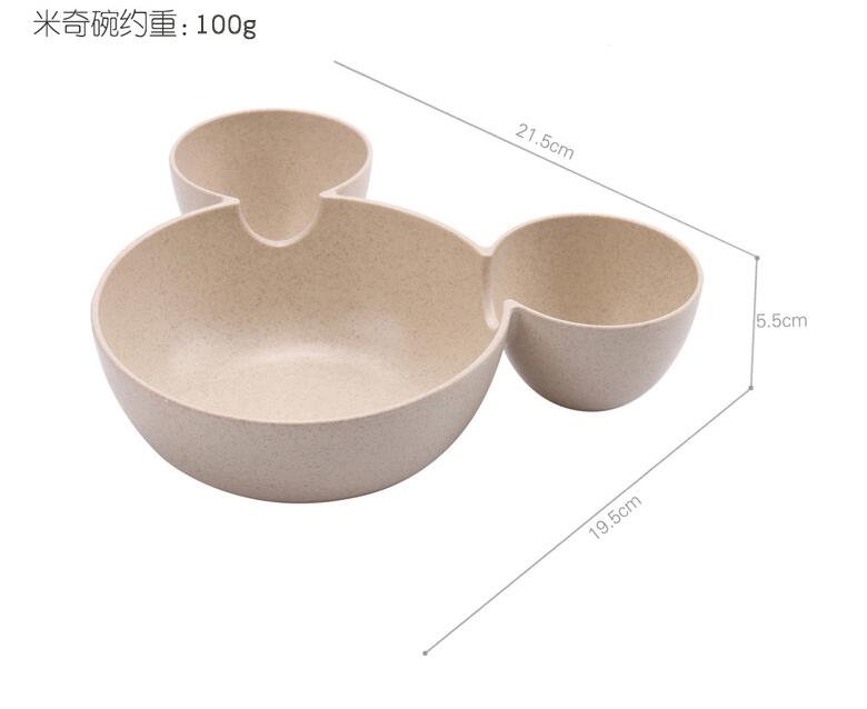 Wheat Straw Baby Feeding Bowl