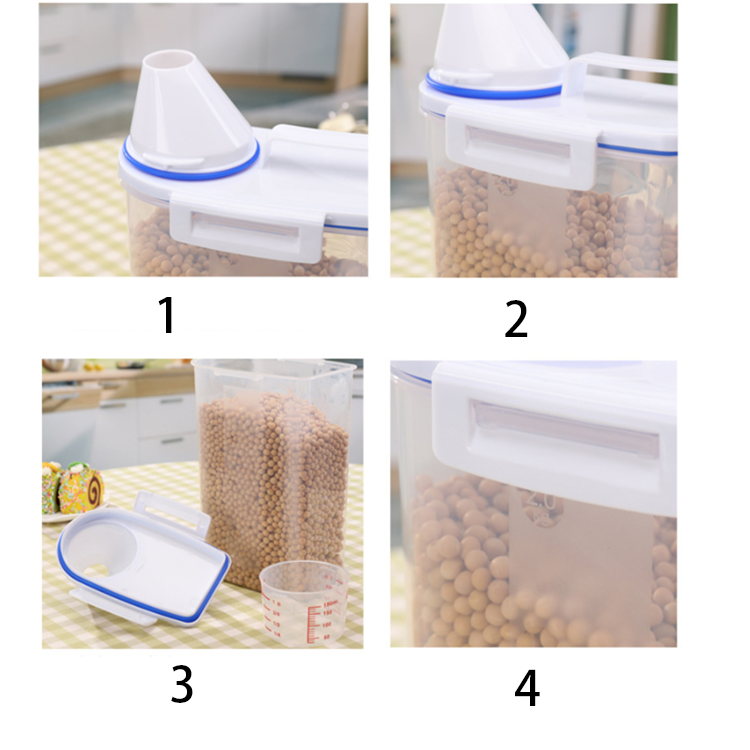 Kitchen household rice bucket