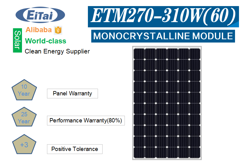 Mono solar panel