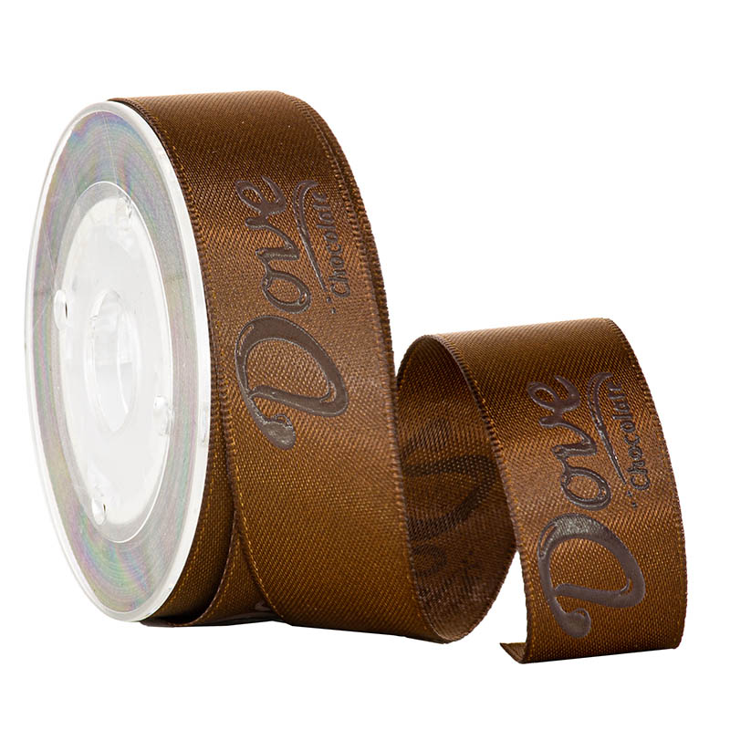 Dove Chocolate Satin ribbon