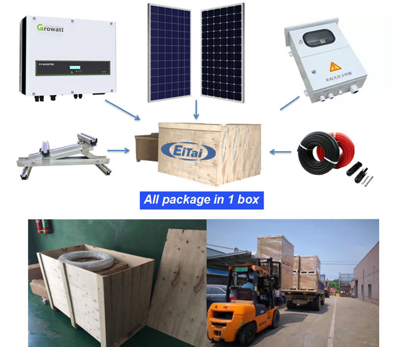 Portable solar power system