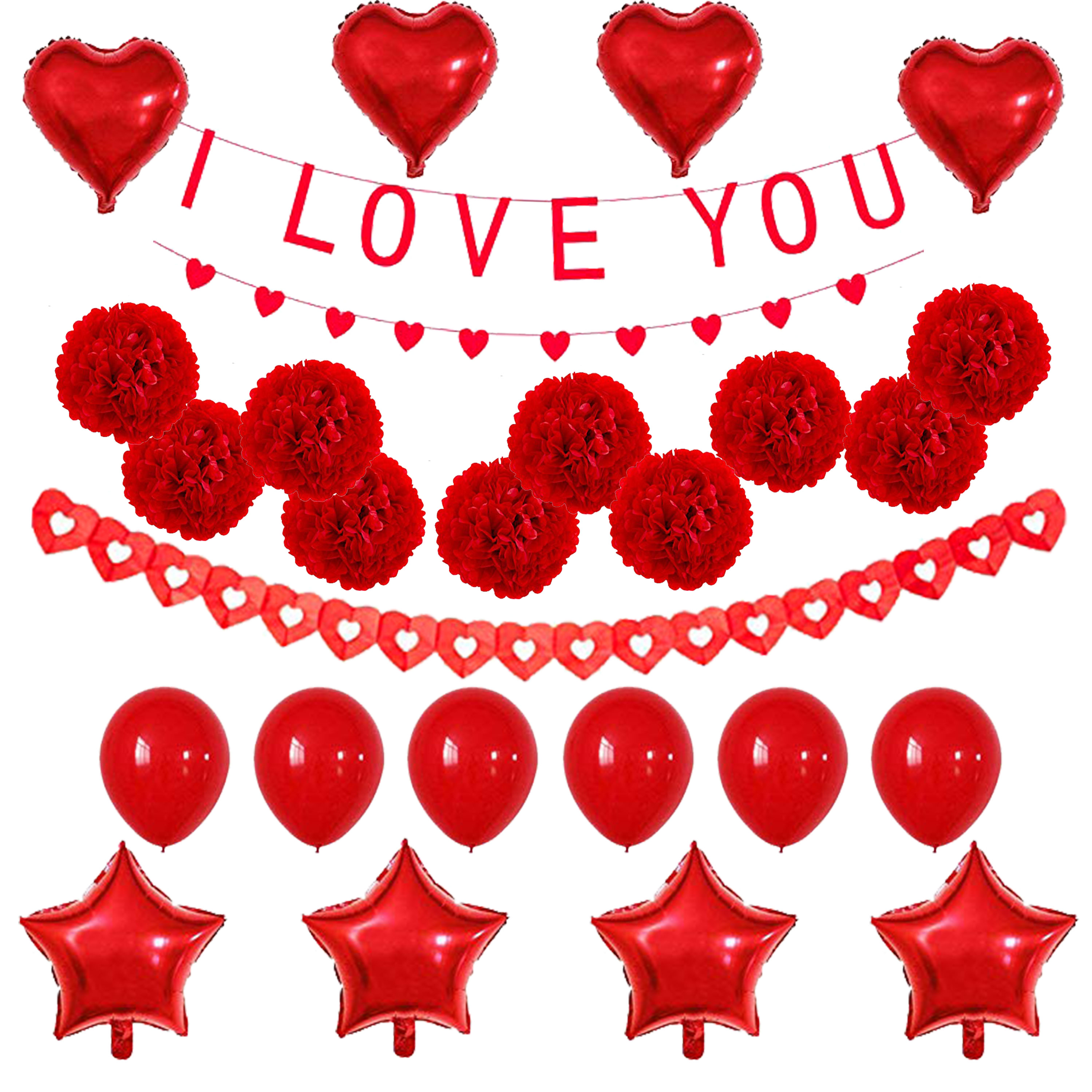 Valentine's Day Party Decorations Valentine's Day Party Decorations