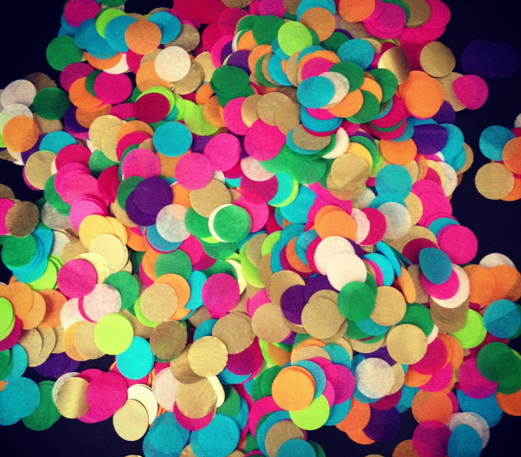 tissue paper confetti