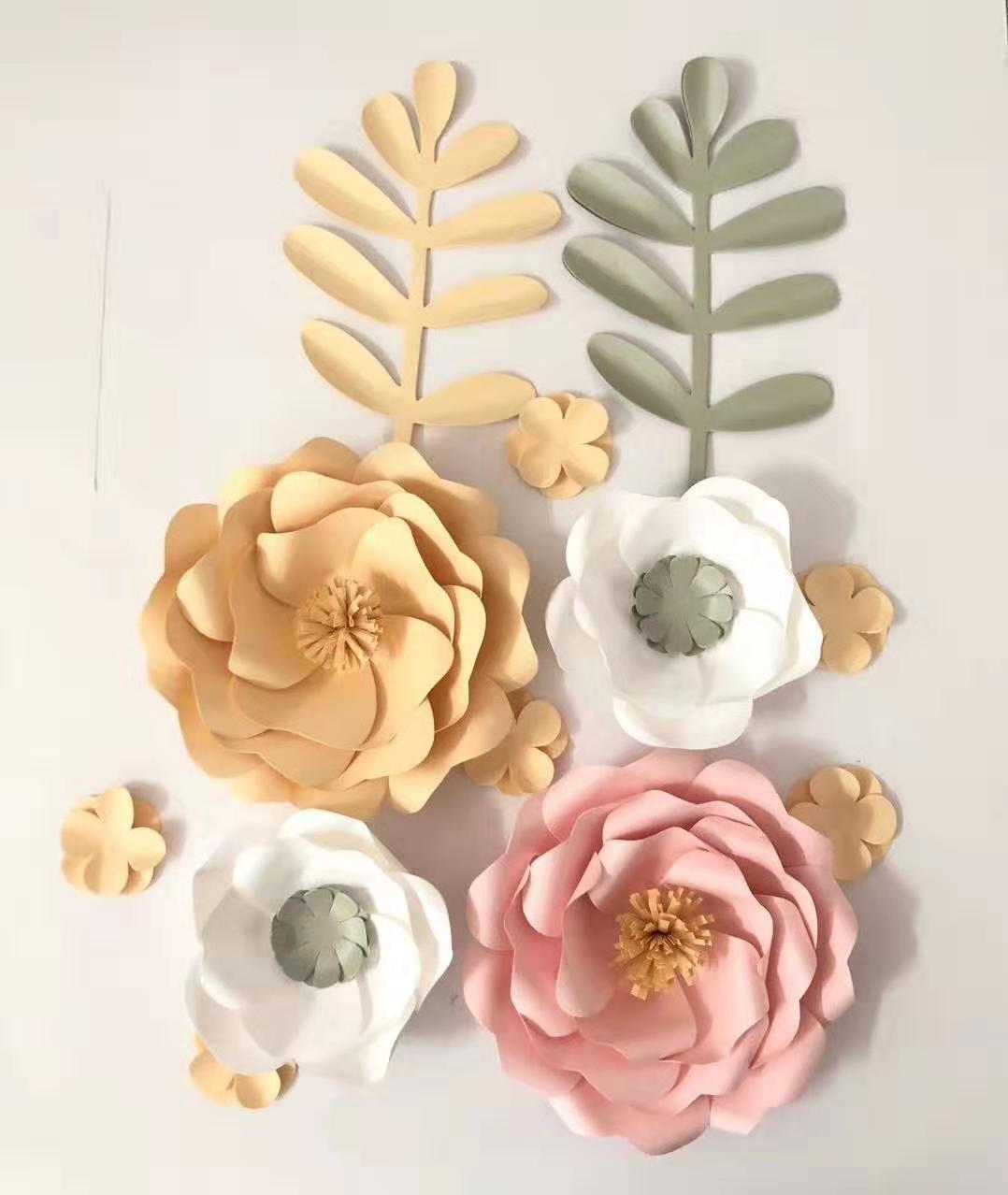 beautiful rosette tissue paper flower