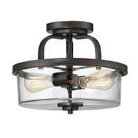 Oil rubbed bronze semi flush ceiling light Oil rubbed bronze semi flush ceiling light
