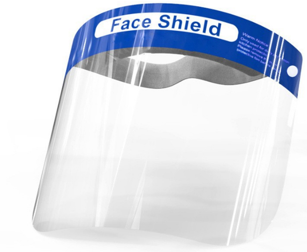 CE Anti-fog PET material face shield
